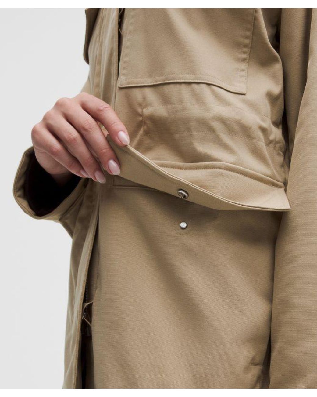 lululemon athletica Natural – Dryfield Utility Jacket – Color Khaki – Size Large