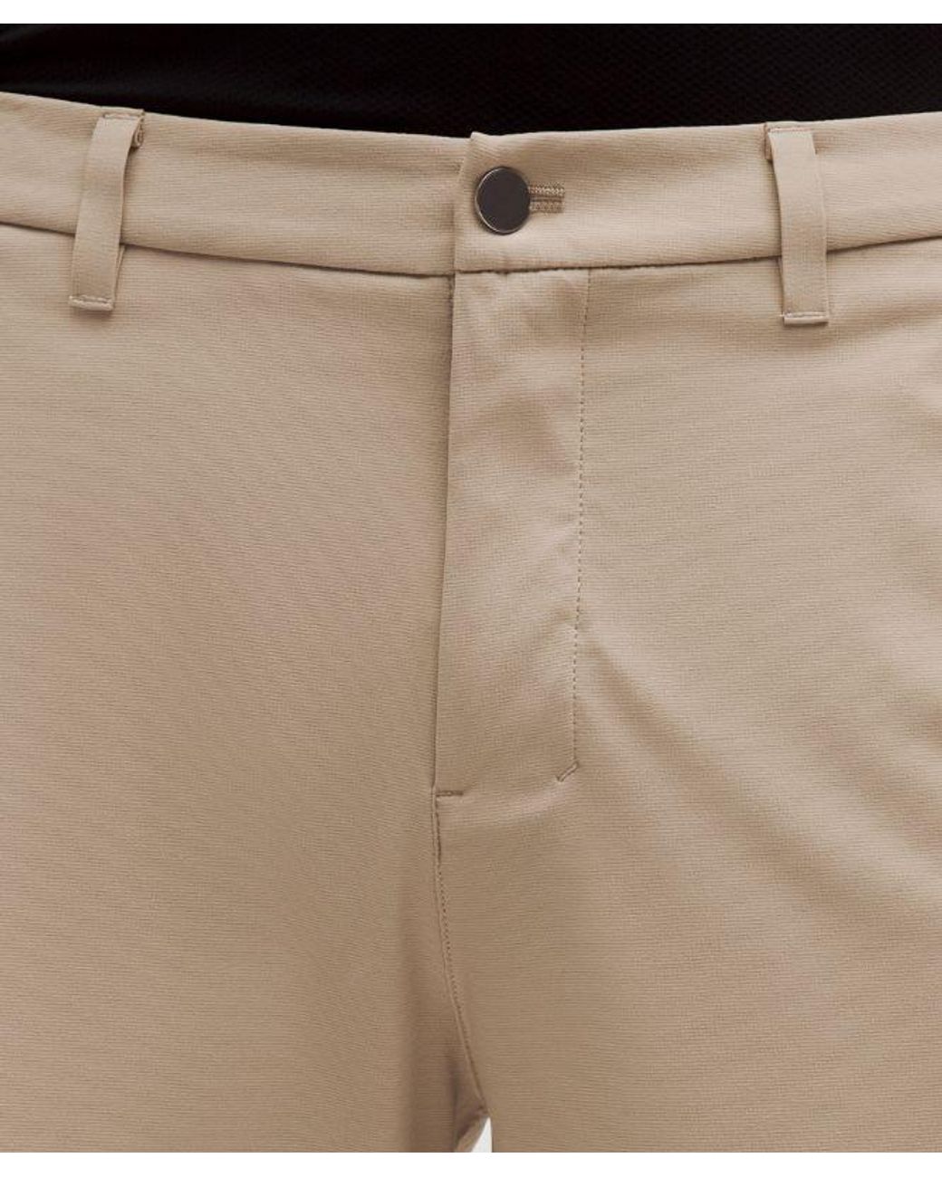 lululemon athletica Black Abc Classic-Fit Golf Short 7" for men