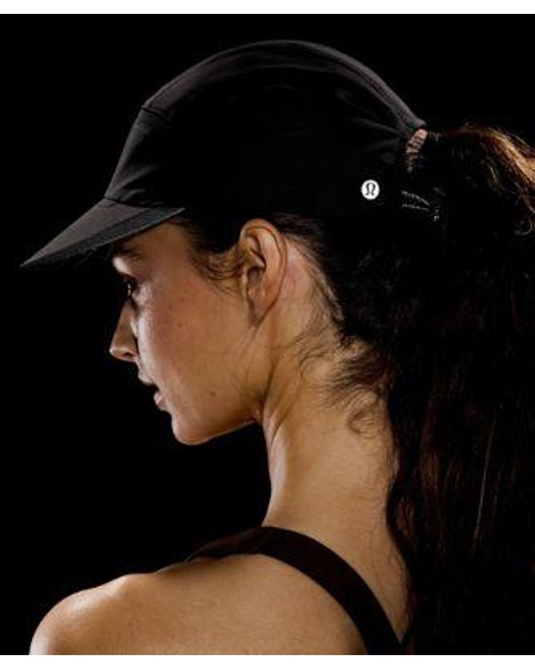 lululemon athletica Black – Mesh Panelled Running Hat – – Size Large/Xl