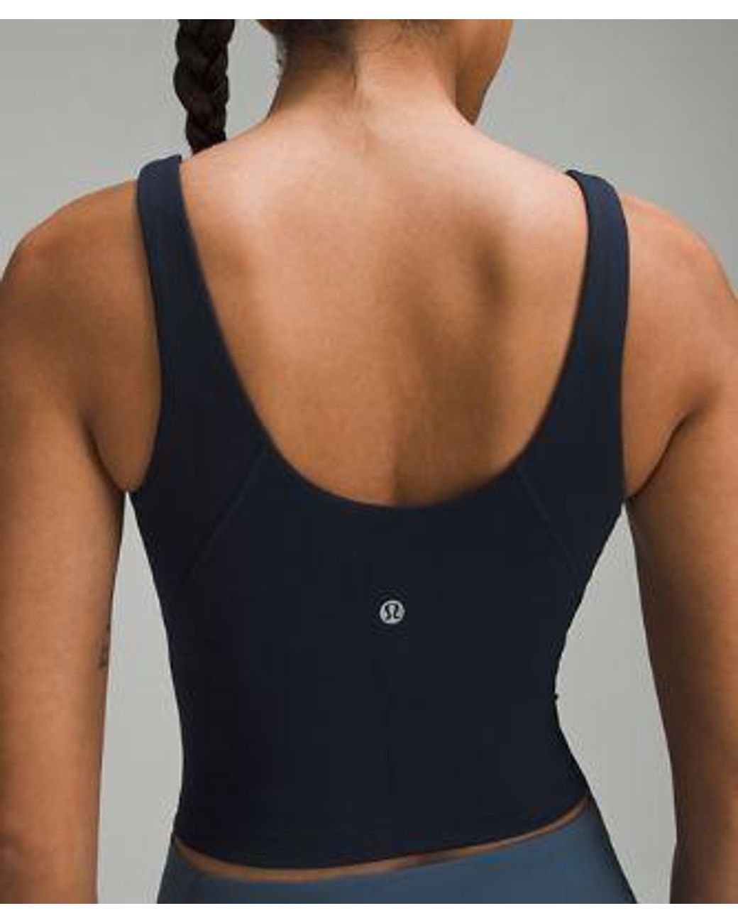 lululemon athletica Blue Aligntm Tank Top Light Support, C/d Cup