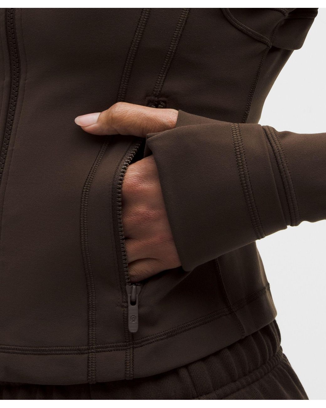 lululemon athletica Brown Define Cropped Jacket