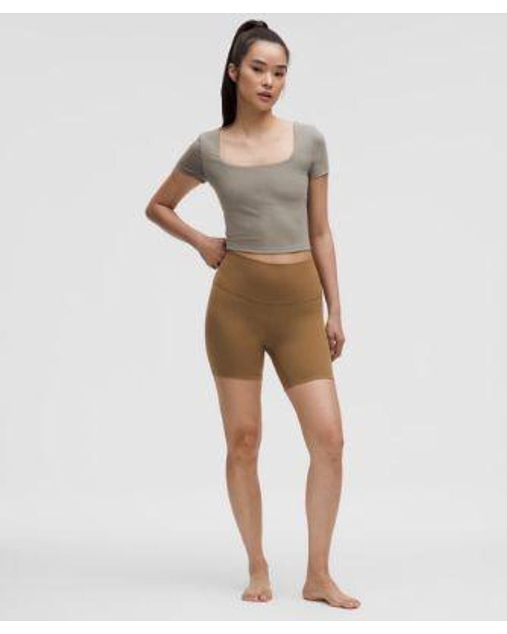 lululemon athletica Multicolor – Align High-Rise Shorts – 6" – – Size 4
