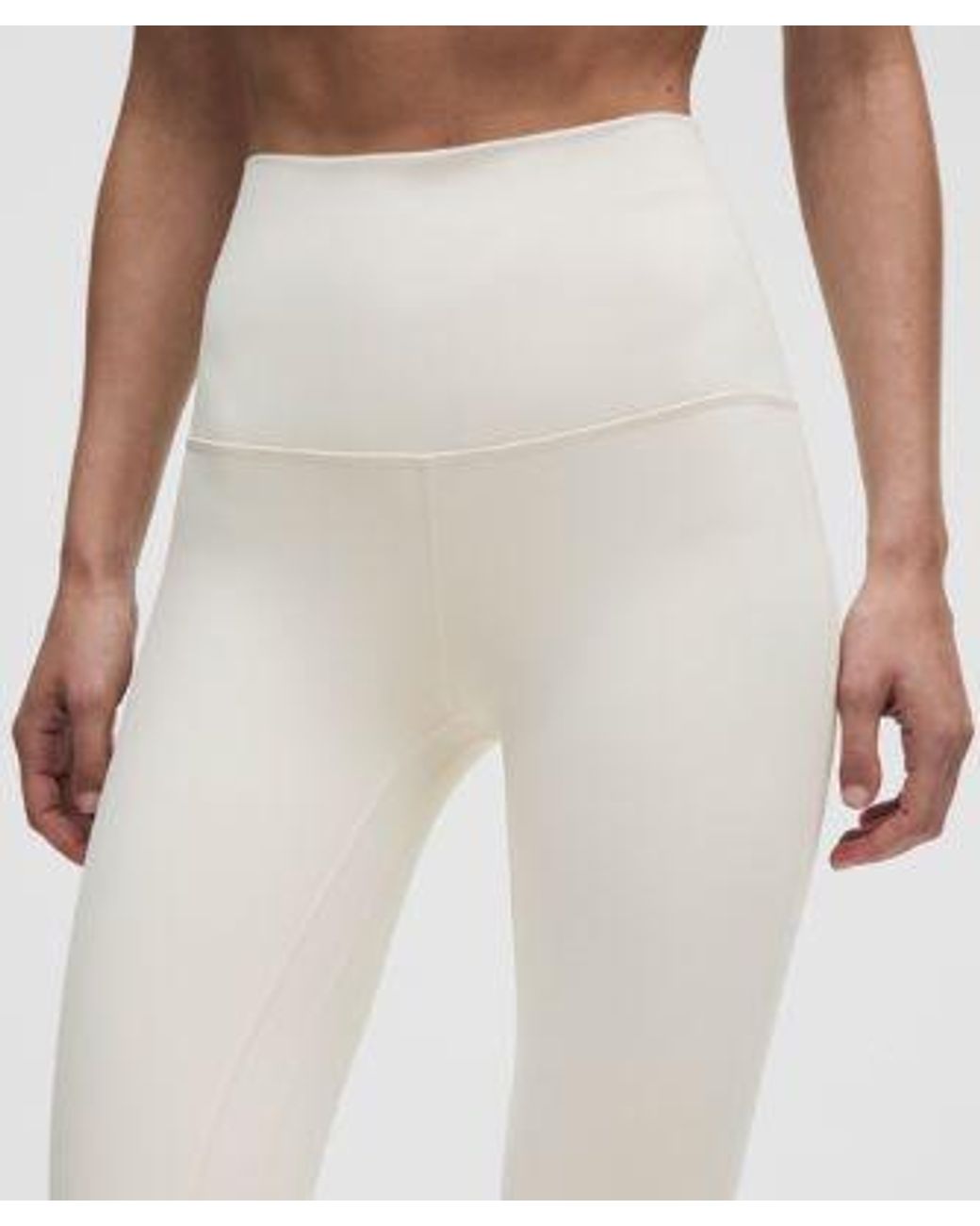 lululemon athletica White – Align Super-High-Rise Pants – 28" – – Size 16