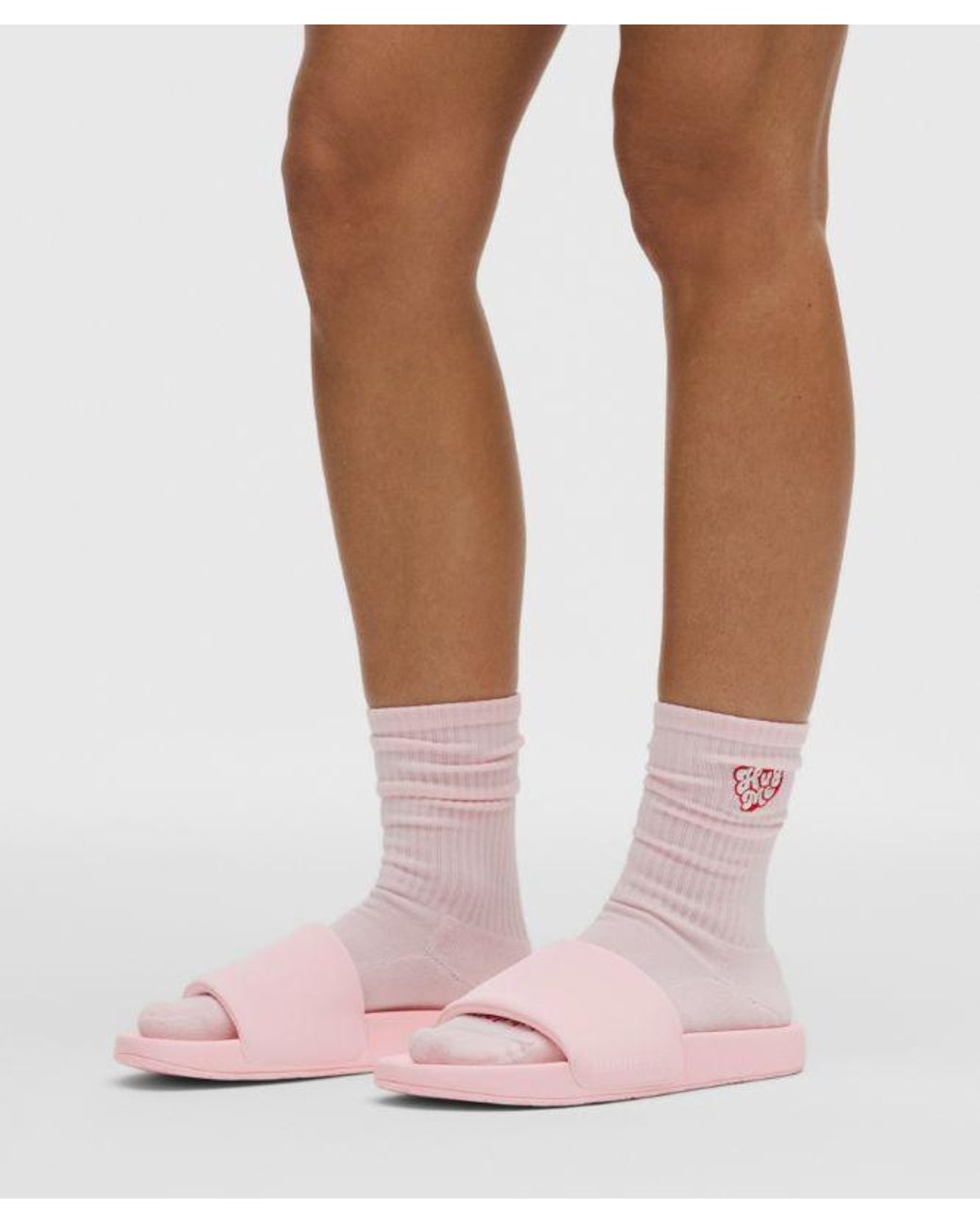 lululemon athletica Brown – Restfeel Slides – –