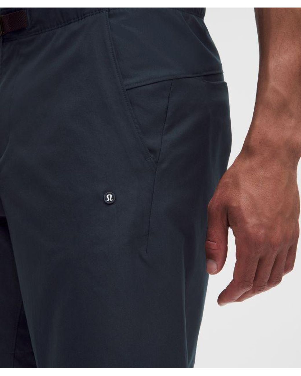 lululemon athletica Blue – Stretch Relaxed-Fit Golf Shorts – 9" – – Size 12 for men