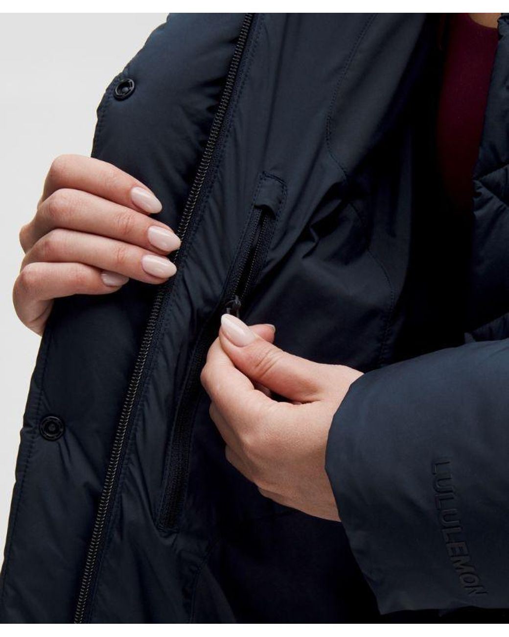 lululemon athletica Blue Wunder Puff Jacket