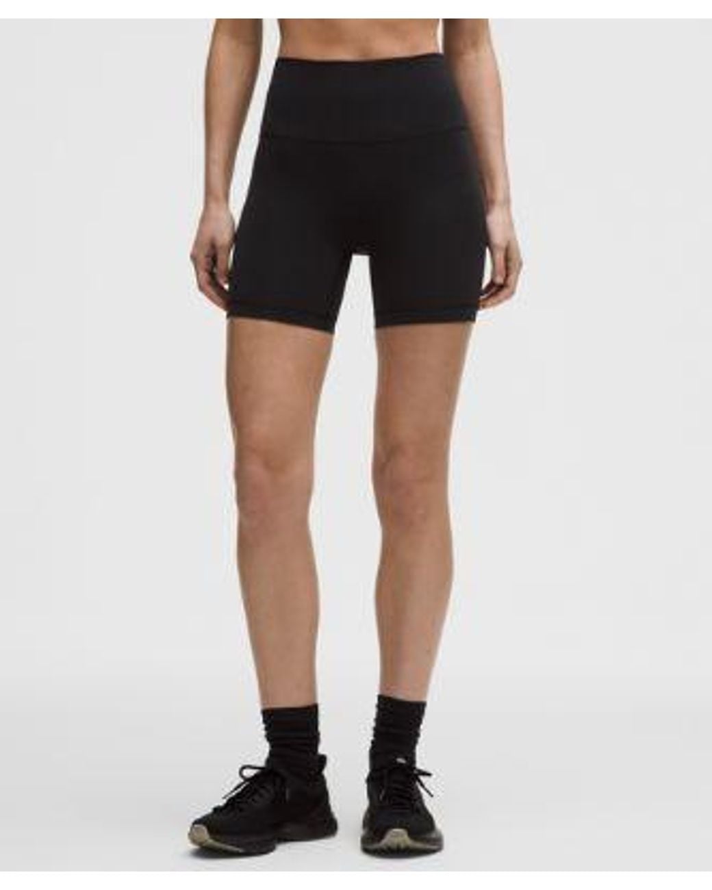 lululemon athletica Gray – Wunder Train No Line High-Rise Shorts – 6" – – Size 4
