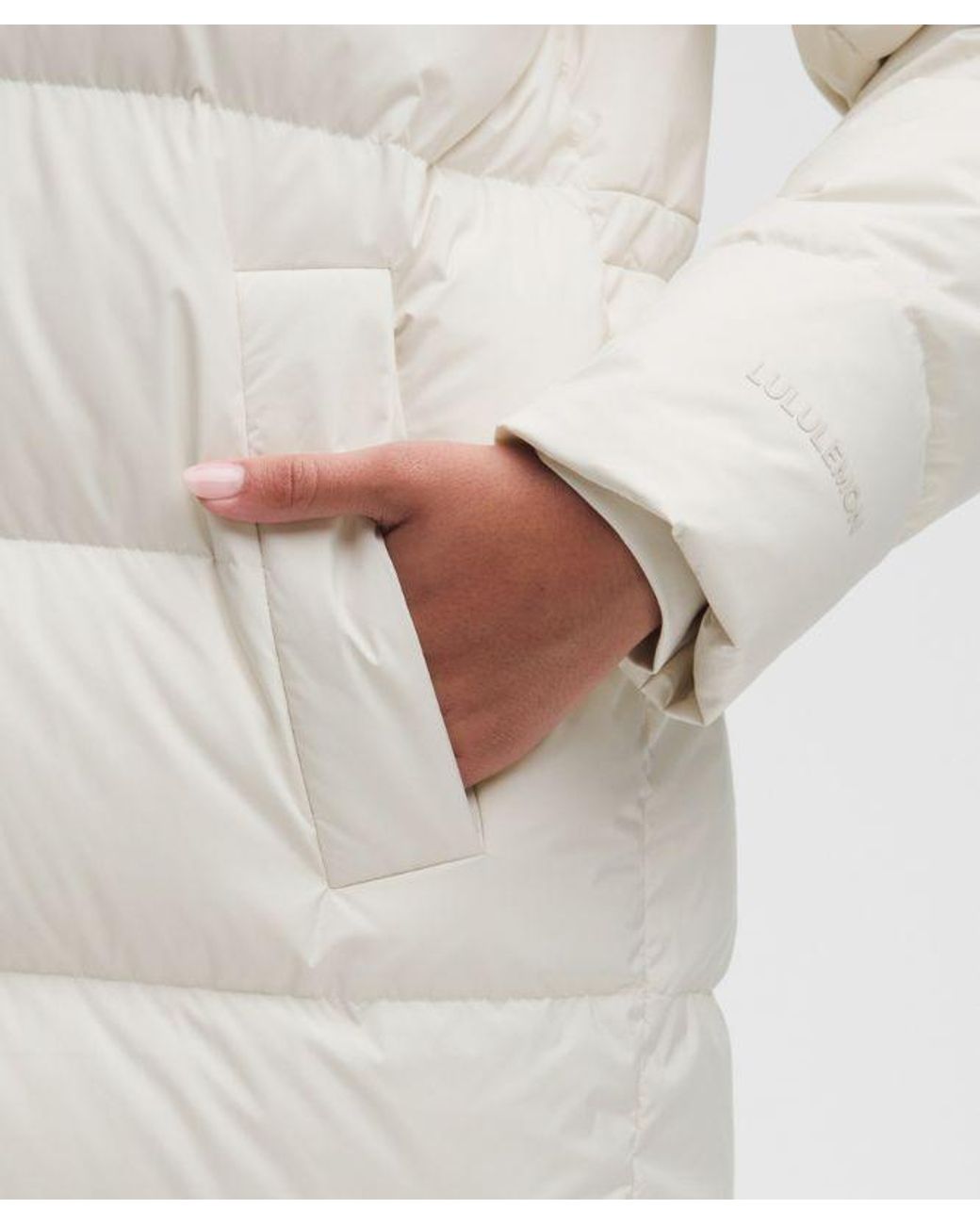 lululemon athletica Natural Wunder Puff 600-Down-Fill Long Jacket