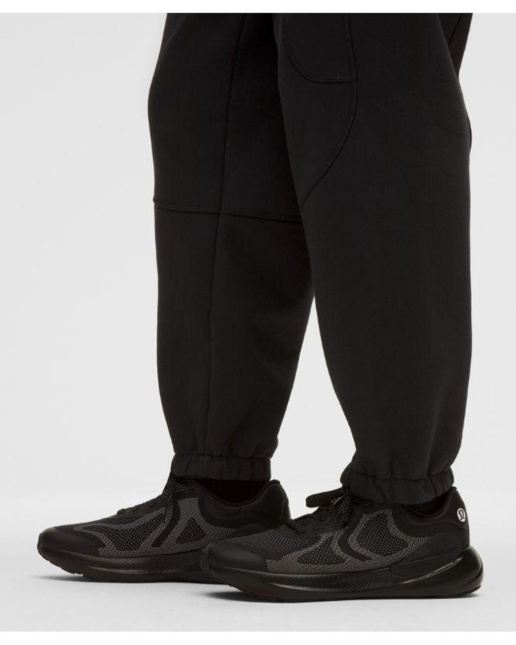 lululemon athletica Black – Cotton Fleece Jogger Slnsh Collection – – Size Large for men
