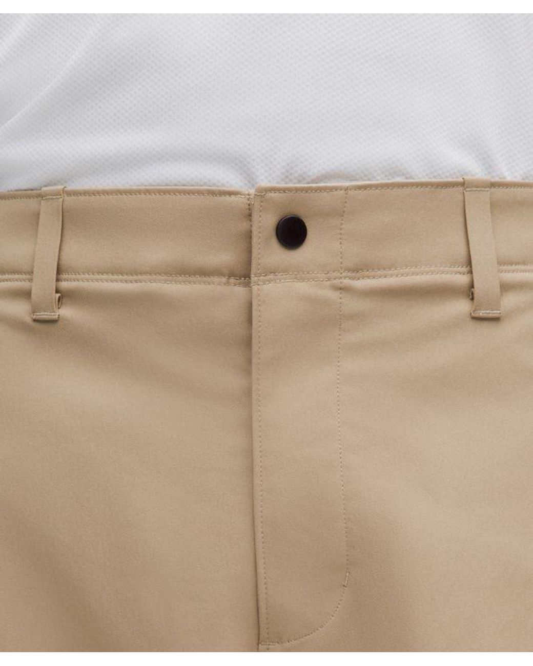 lululemon athletica White Stretch Twill Relaxed-Fit Golf Pant for men