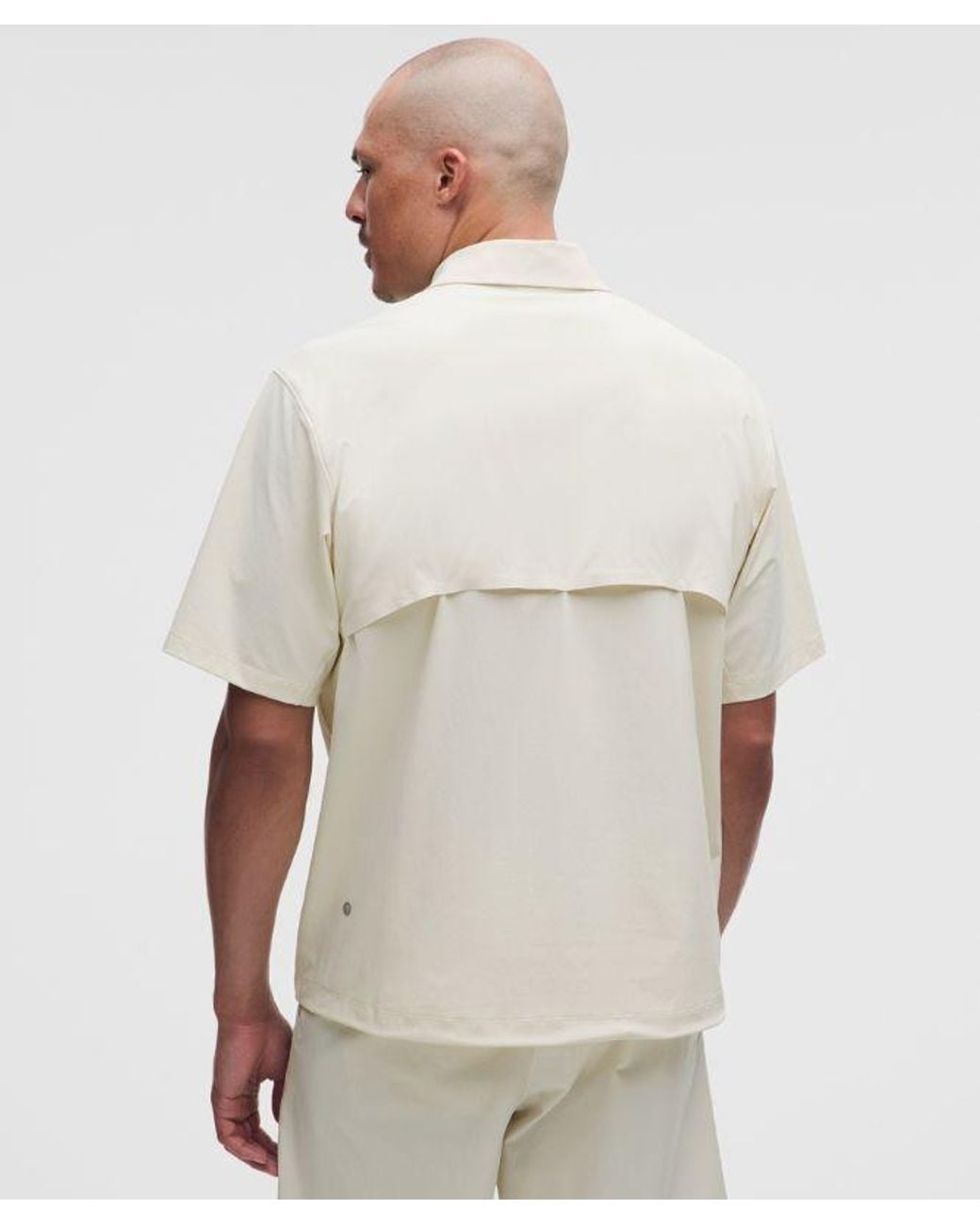 lululemon athletica White – Water-Repellent Golf Pullover – – Size Large for men