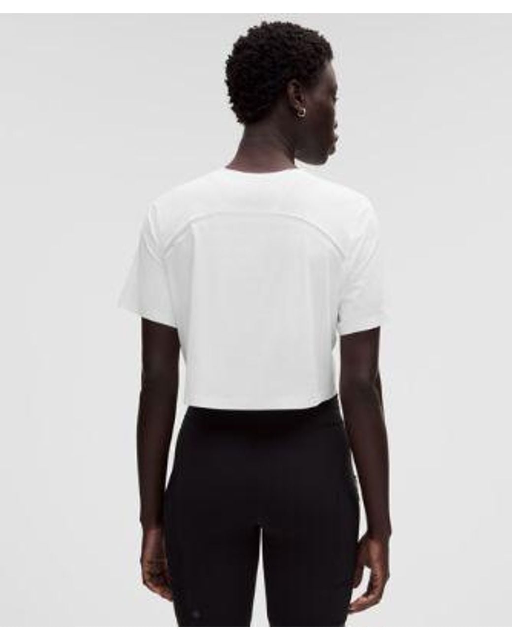 lululemon athletica White – Lightweight Relaxed Running Short-Sleeve Shirt – –