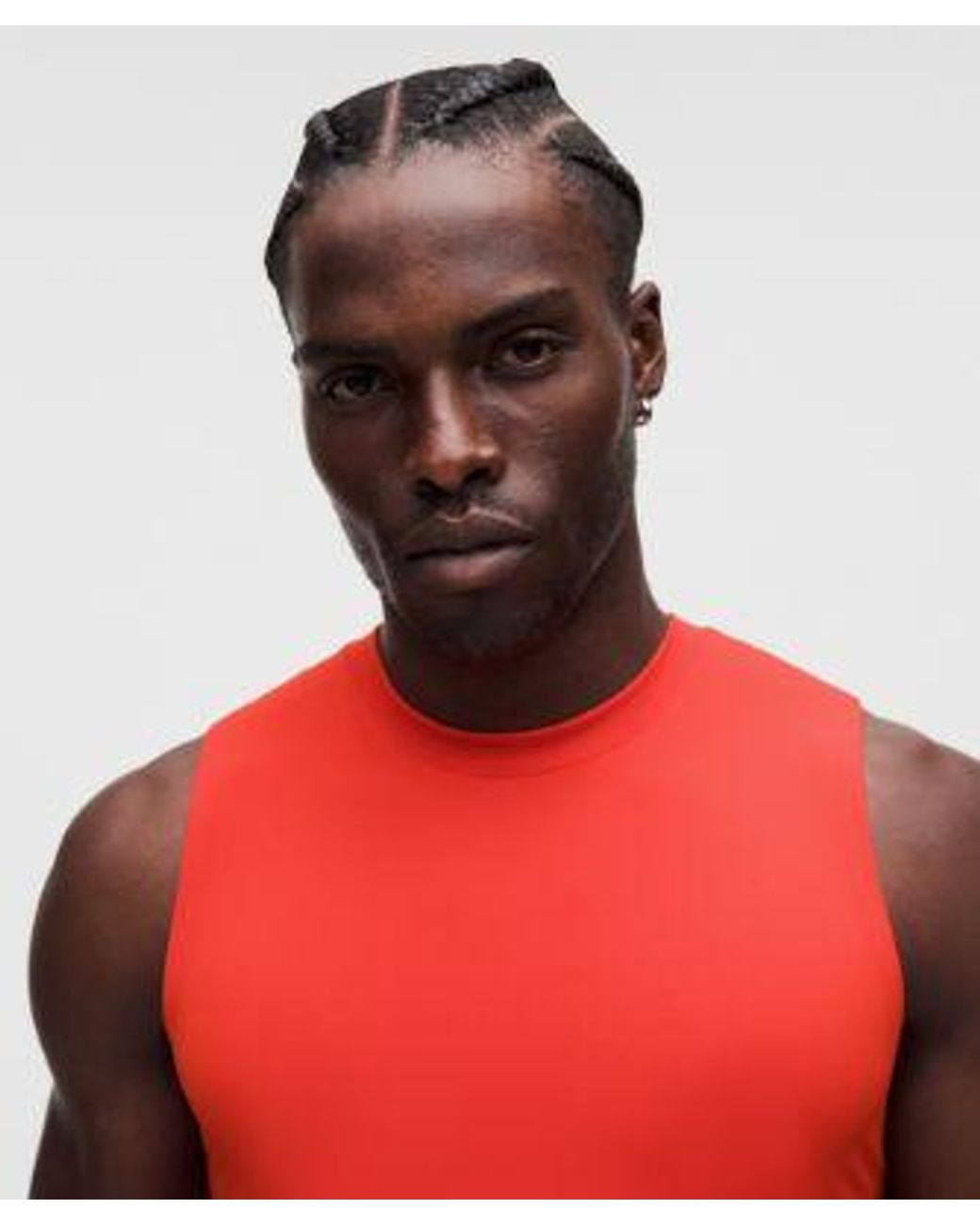 lululemon athletica Red – Repper Sleeveless Tank Top – – Size Large for men