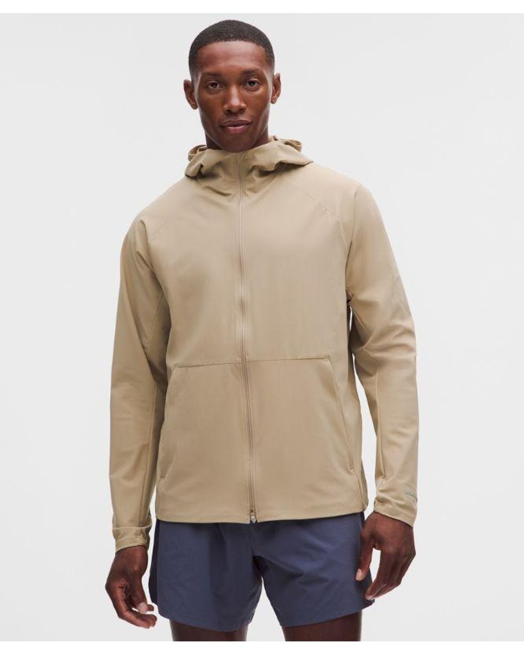 lululemon athletica Natural – Pace Breaker Jacket – Color Khaki – Size Large for men