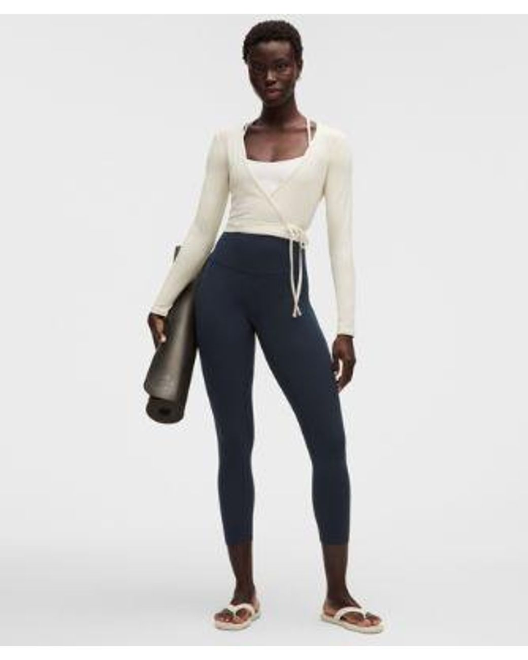 lululemon athletica Blue Align High-Rise Pant With Pockets 25"