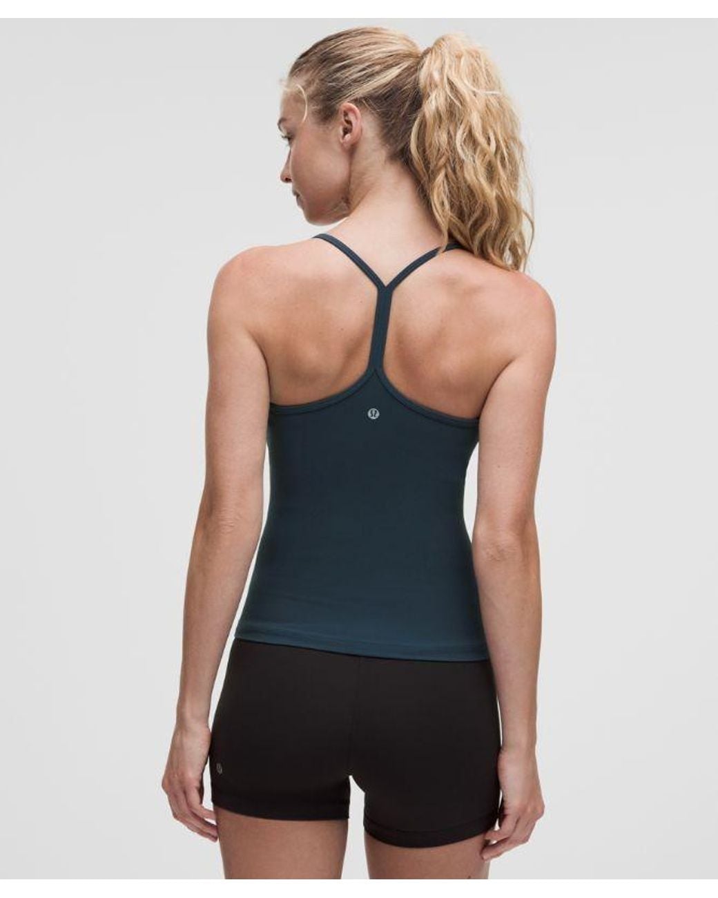 lululemon athletica Blue Flow Y Tank Top