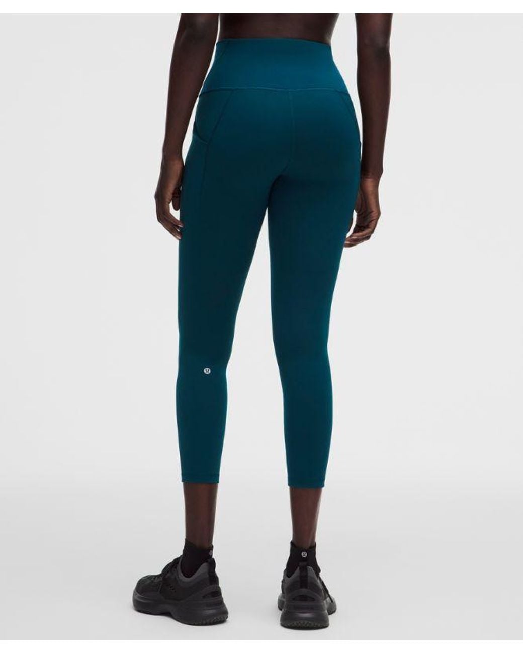 lululemon athletica Blue Wunder Train High-Rise Tight With Pockets 25"