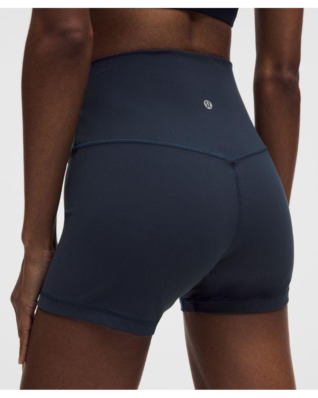 lululemon athletica Blue Wunder Train Contour Fit High-rise Shorts 4"