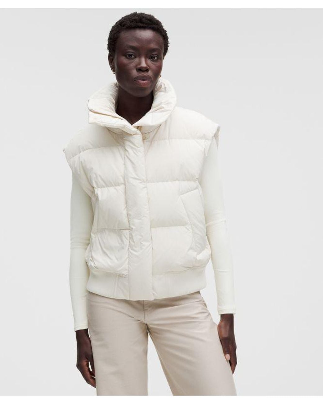 lululemon athletica Natural Wunder Puff Bomber Vest