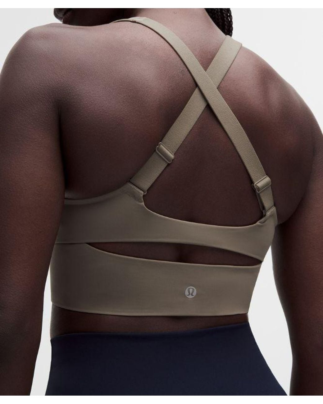 lululemon athletica Blue – Like A Cloud Train Sports Bra Medium Support, B/C Cup – – Size 14