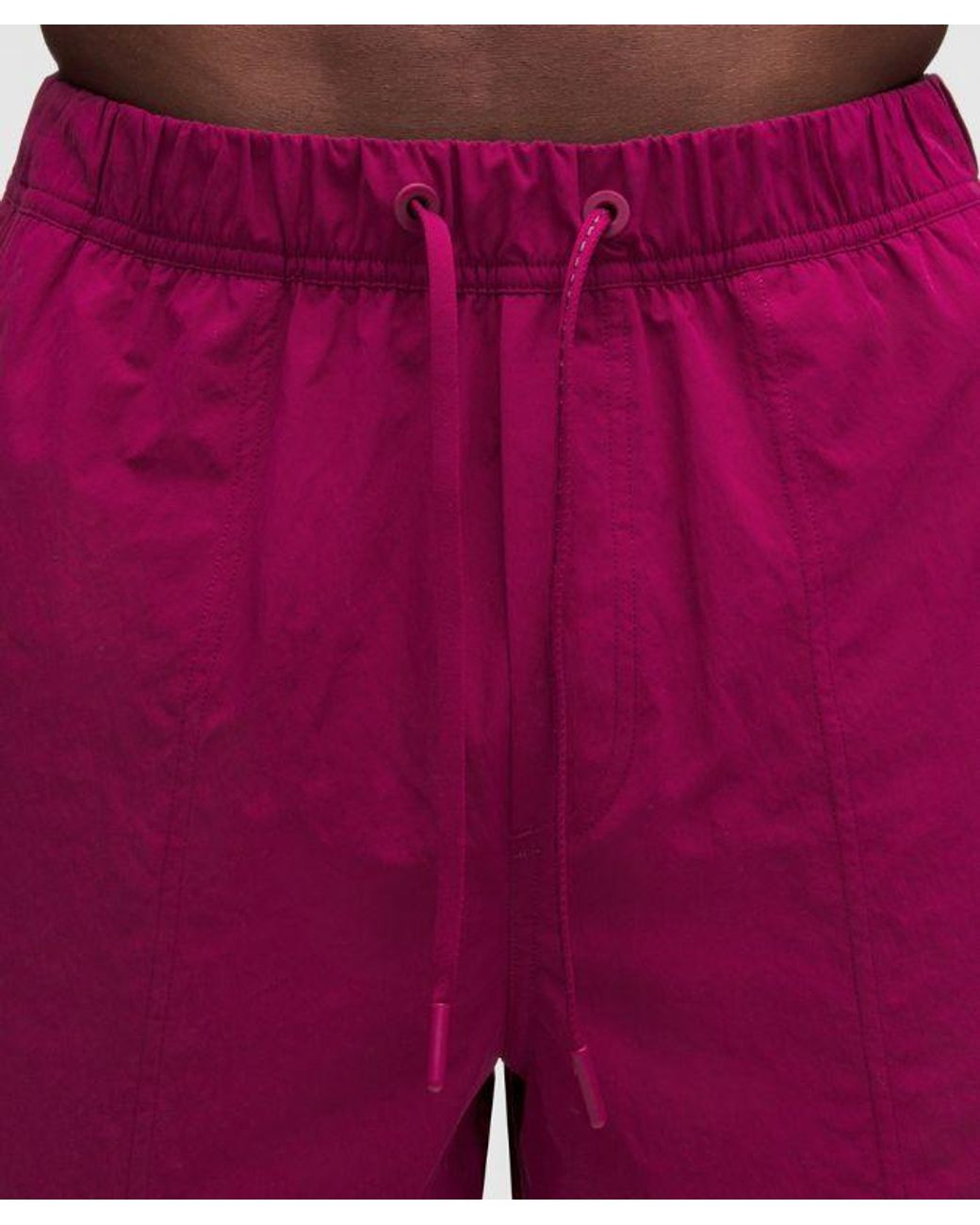 lululemon athletica Red Beach To Trail Lined Short 5" for men