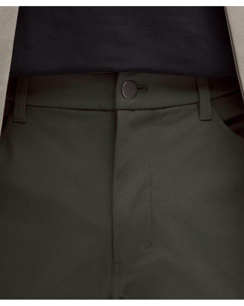 lululemon athletica Gray – Abc Slim-Fit 5 Pocket Trousers 30L Warpstreme – – Size 8 for men
