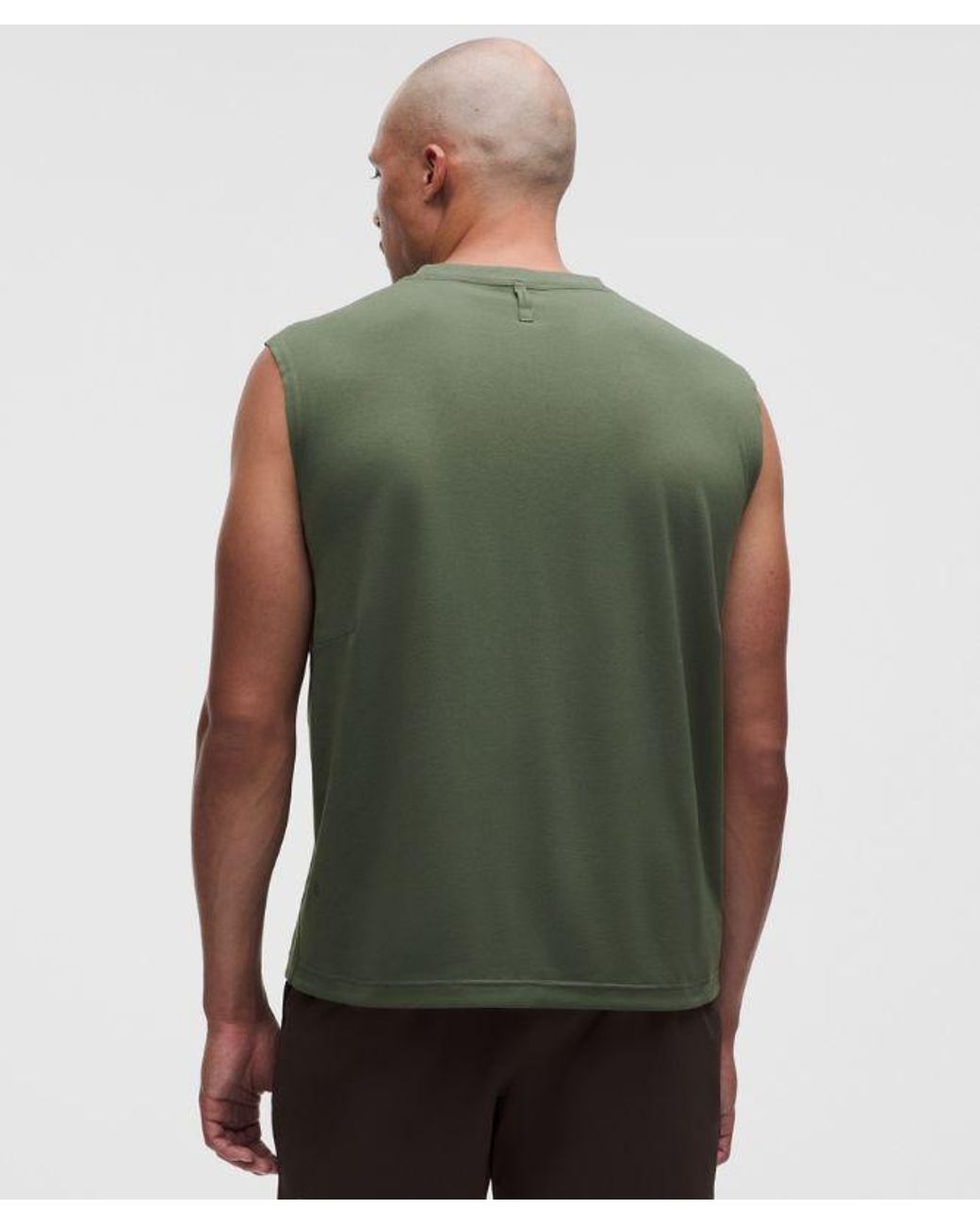 lululemon athletica Green – Easyset Training Sleeveless Shirt – – Size Large for men