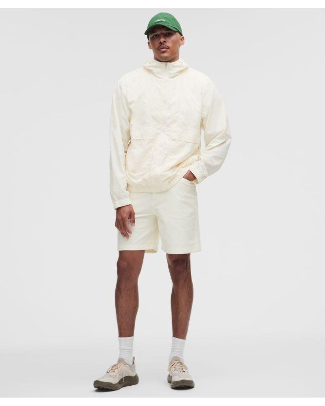lululemon athletica White – Uv-Protective Stash And Dash Windbreaker Jacket – – Size Large for men