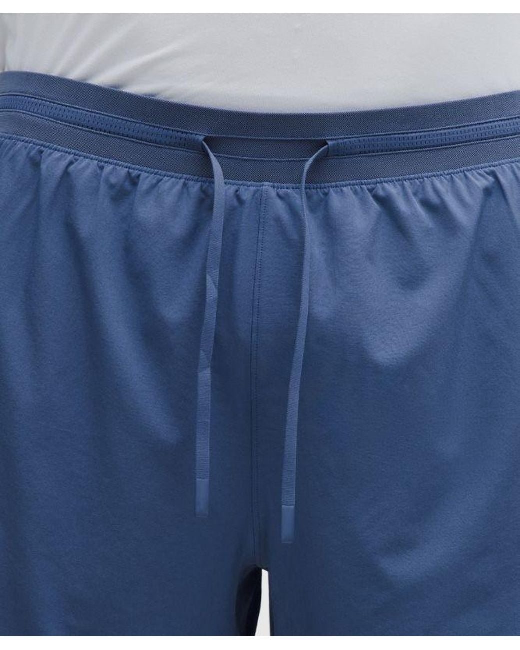 lululemon athletica Blue – X Geoff Mcfetridge Fast And Free Lined Running Shorts – 5" – – Size Large for men