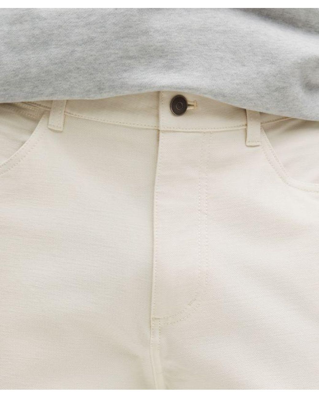 lululemon athletica White – Easyfive Loose-Straight Trousers 30L – – Size 12 for men