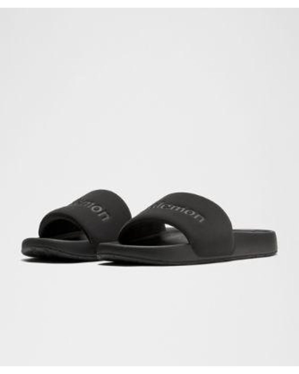 lululemon athletica Black Restfeel Slide