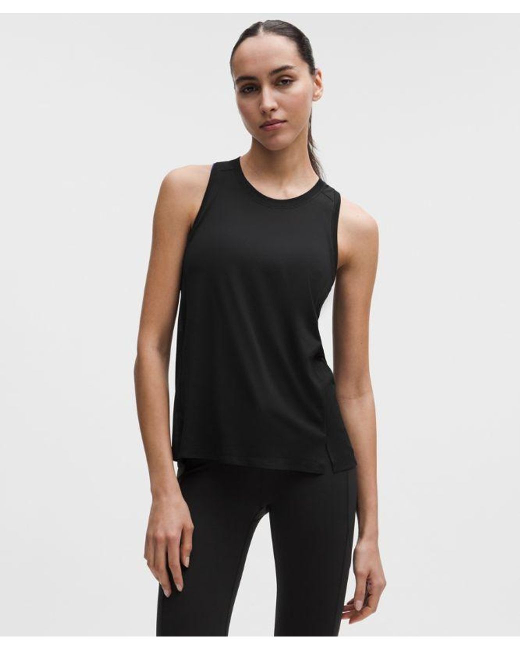 lululemon athletica Black Fast And Free Singlet