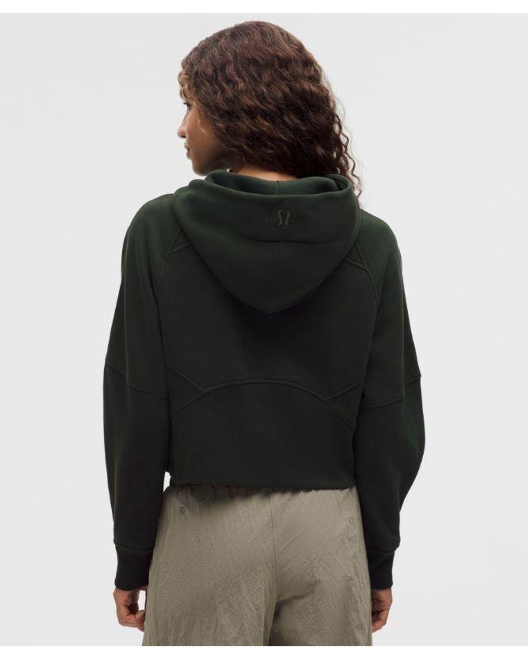 lululemon athletica Black – Scuba Oversized Half-Zip Hoodie – – Size Medium/Large