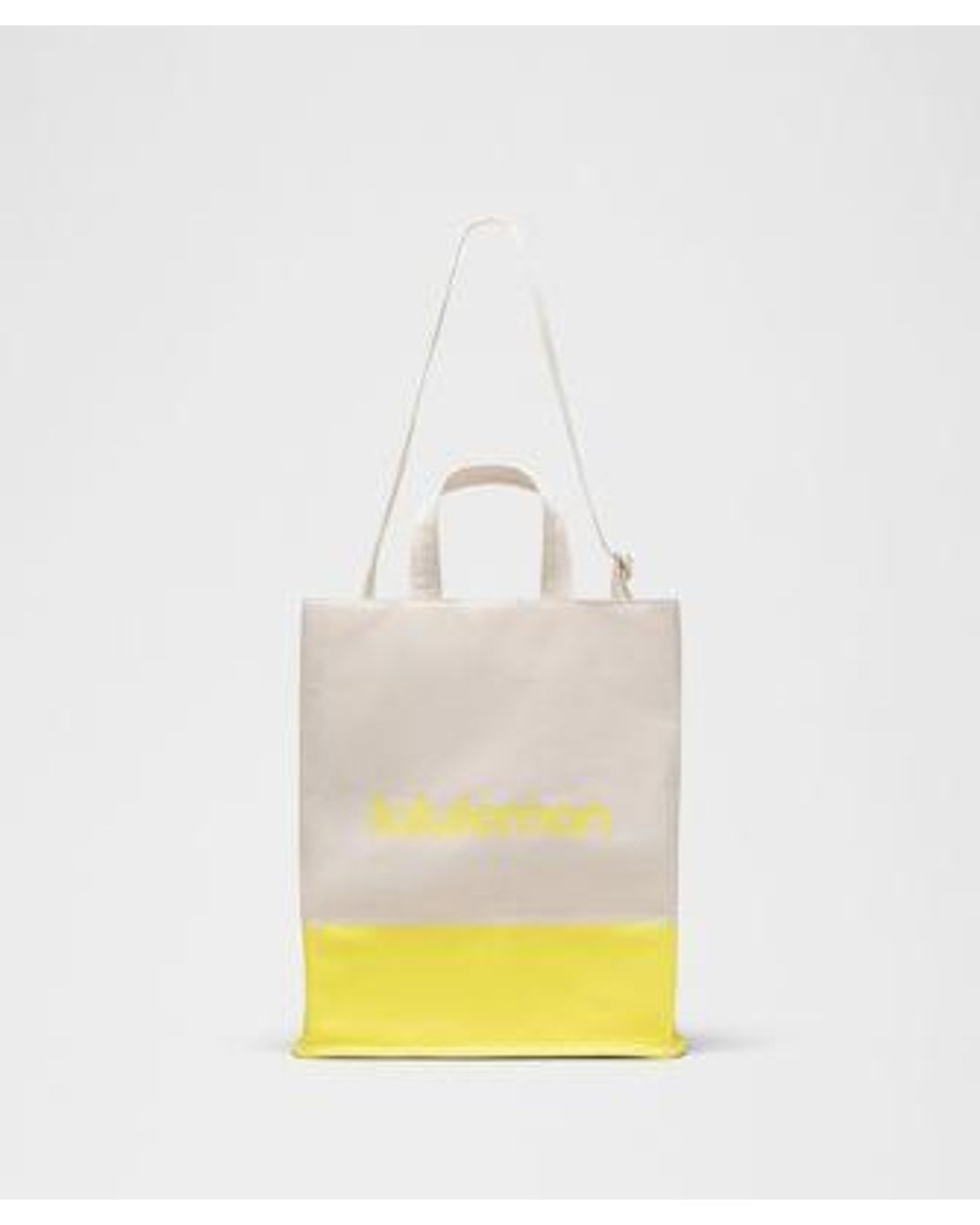 lululemon athletica Yellow – Canvas Market Tote Bag 19L –