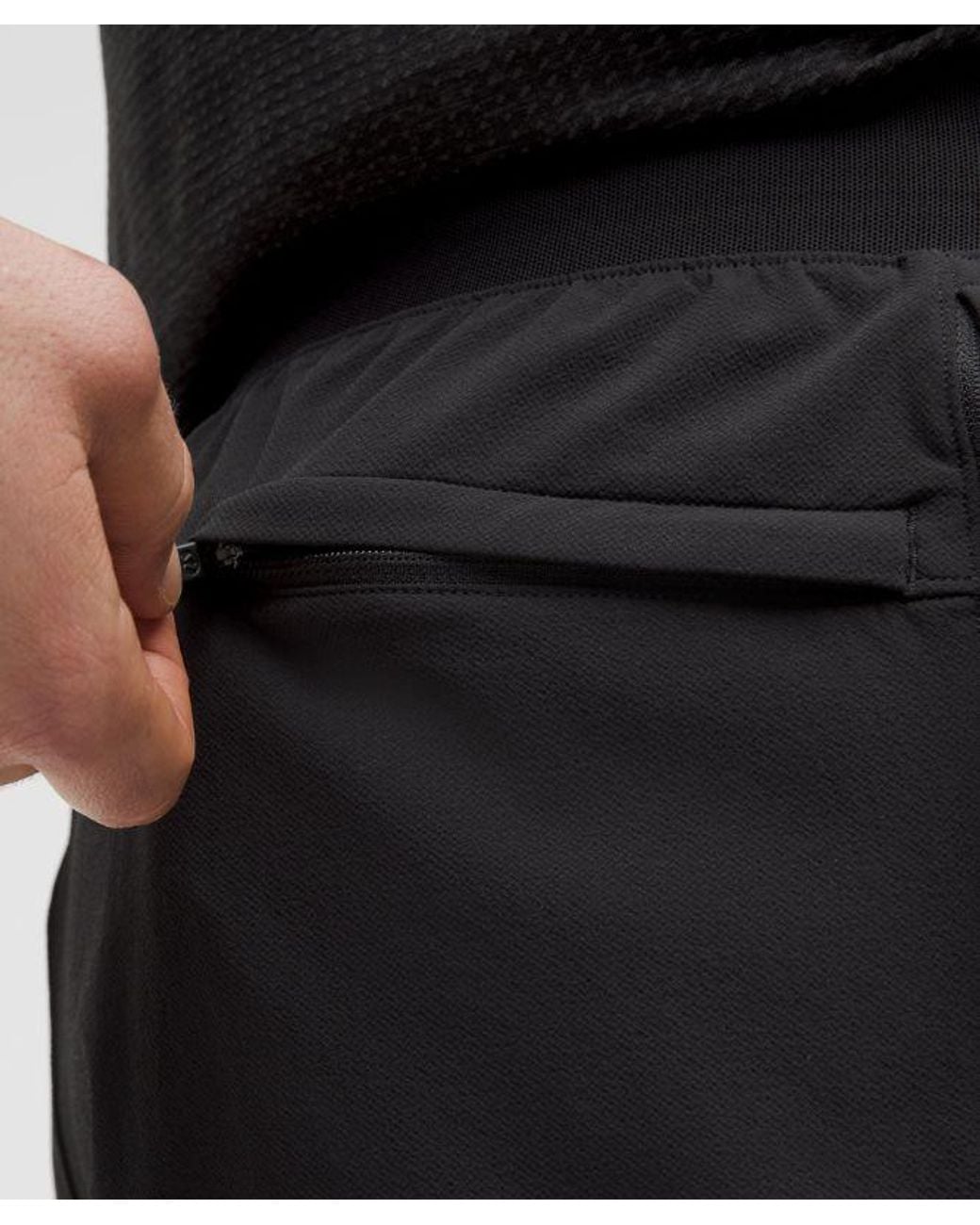 lululemon athletica Black License To Train Linerless Short 5" for men