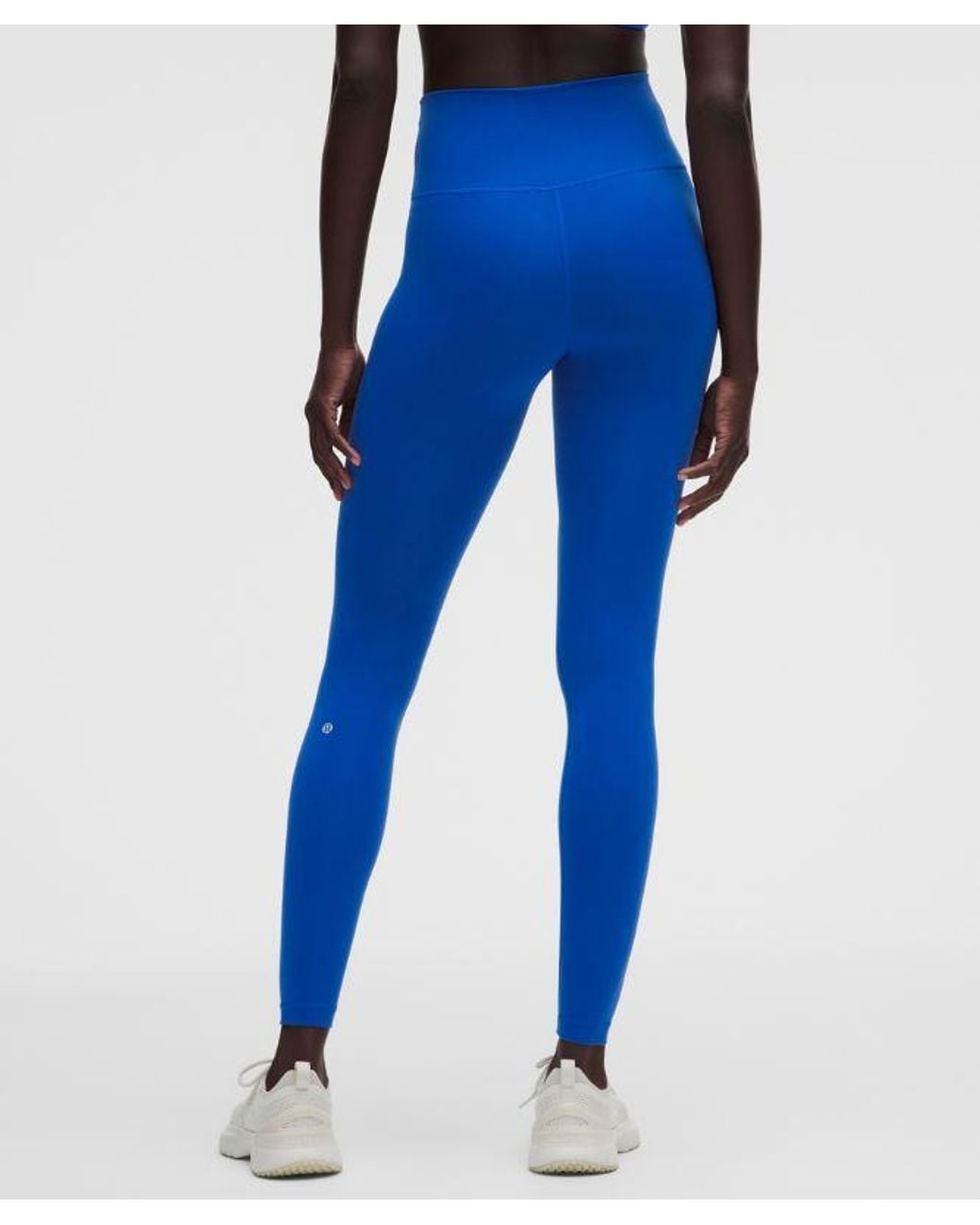lululemon athletica Blue Wunder Train No Line High-Rise Tight 28"