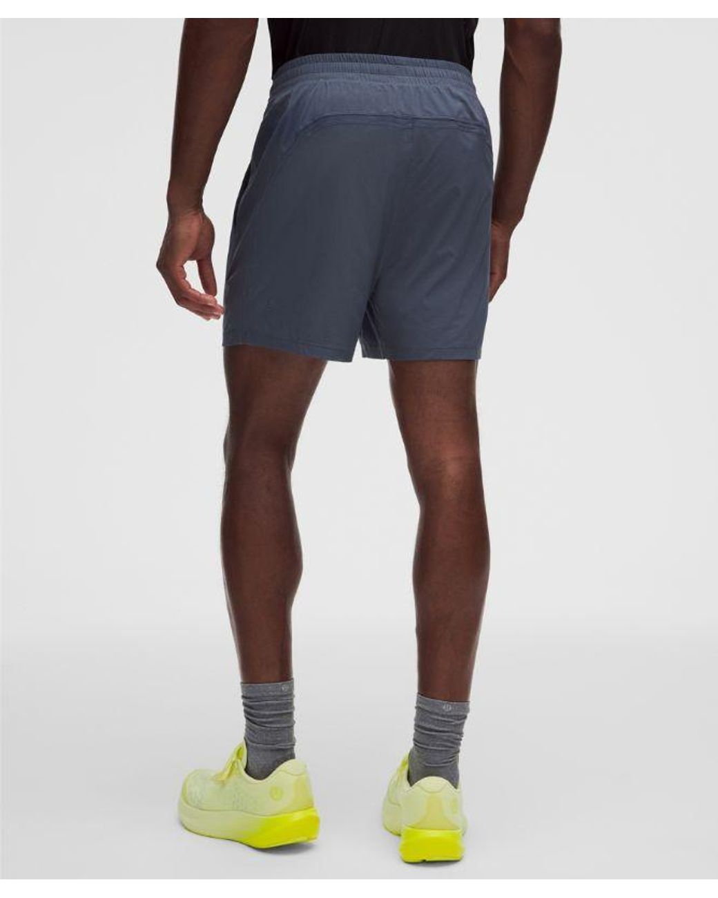lululemon athletica Blue Pace Breaker Lined Short 5" for men