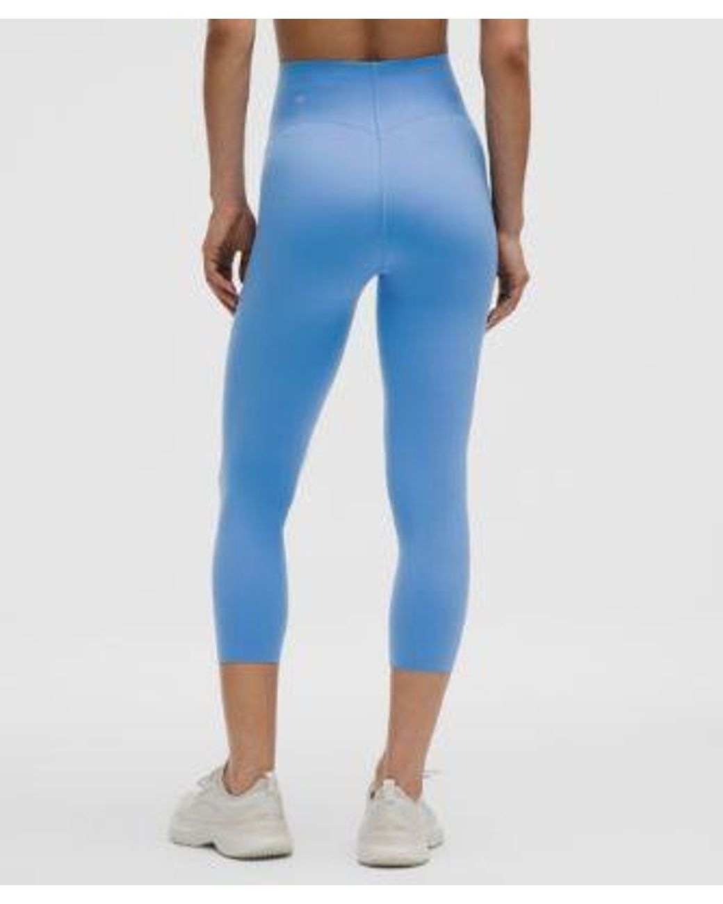 lululemon athletica Blue Glow Up Super-High-Rise Crop 23"