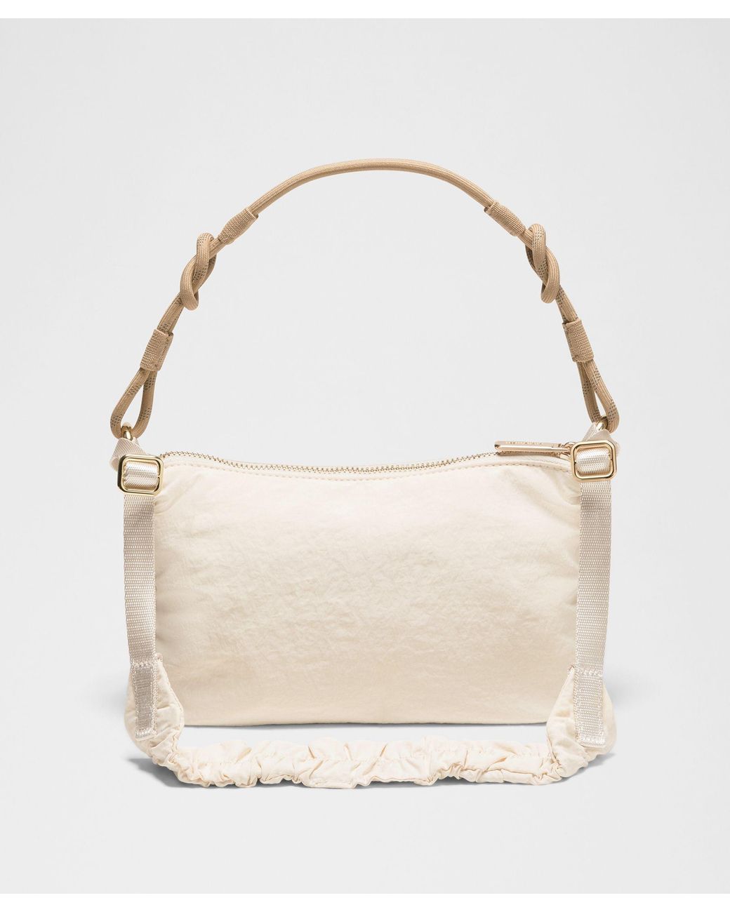 lululemon Ruched Shoulder Bag Mini 1.5L in Natural | Lyst lululemon Ruched Shoulder Bag Mini 1.5L in Natural | Lyst