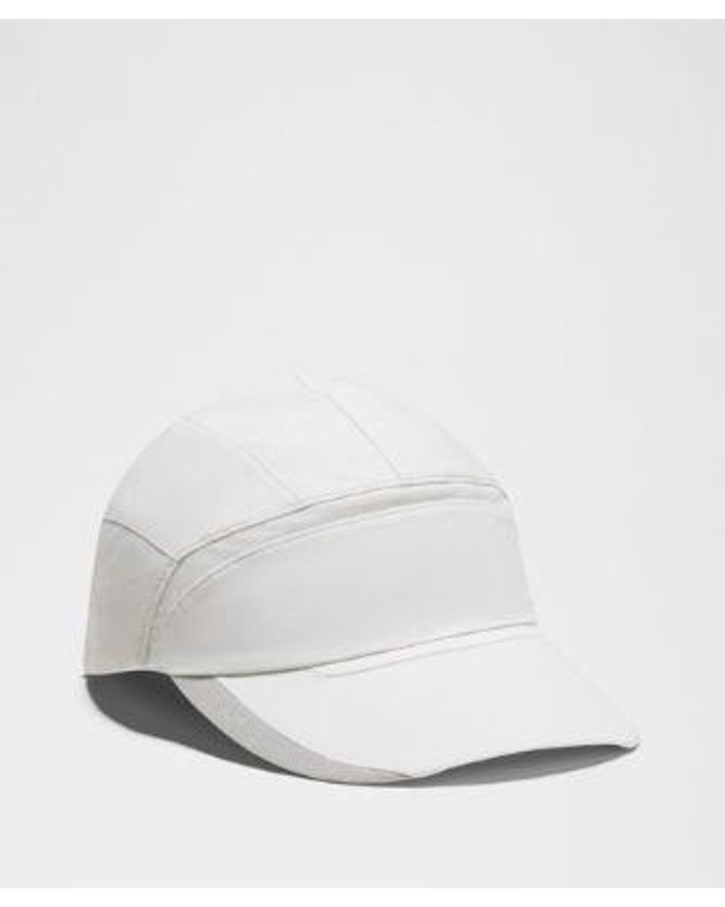 lululemon athletica White – Mesh Panelled Running Hat – – Size Large/Xl
