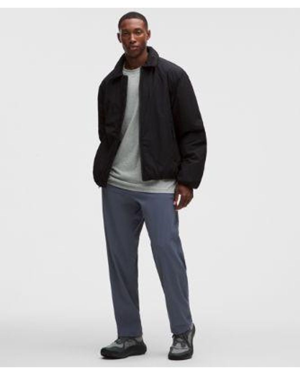 lululemon athletica Black – Zero Tucks Relaxed-Fit Trousers Regular – – Size Large for men