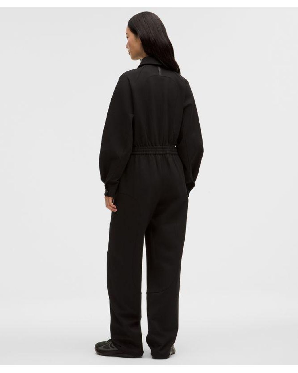 lululemon athletica Black – Ponte Relaxed-Fit Jumpsuit Slnsh Collection – – Size Large