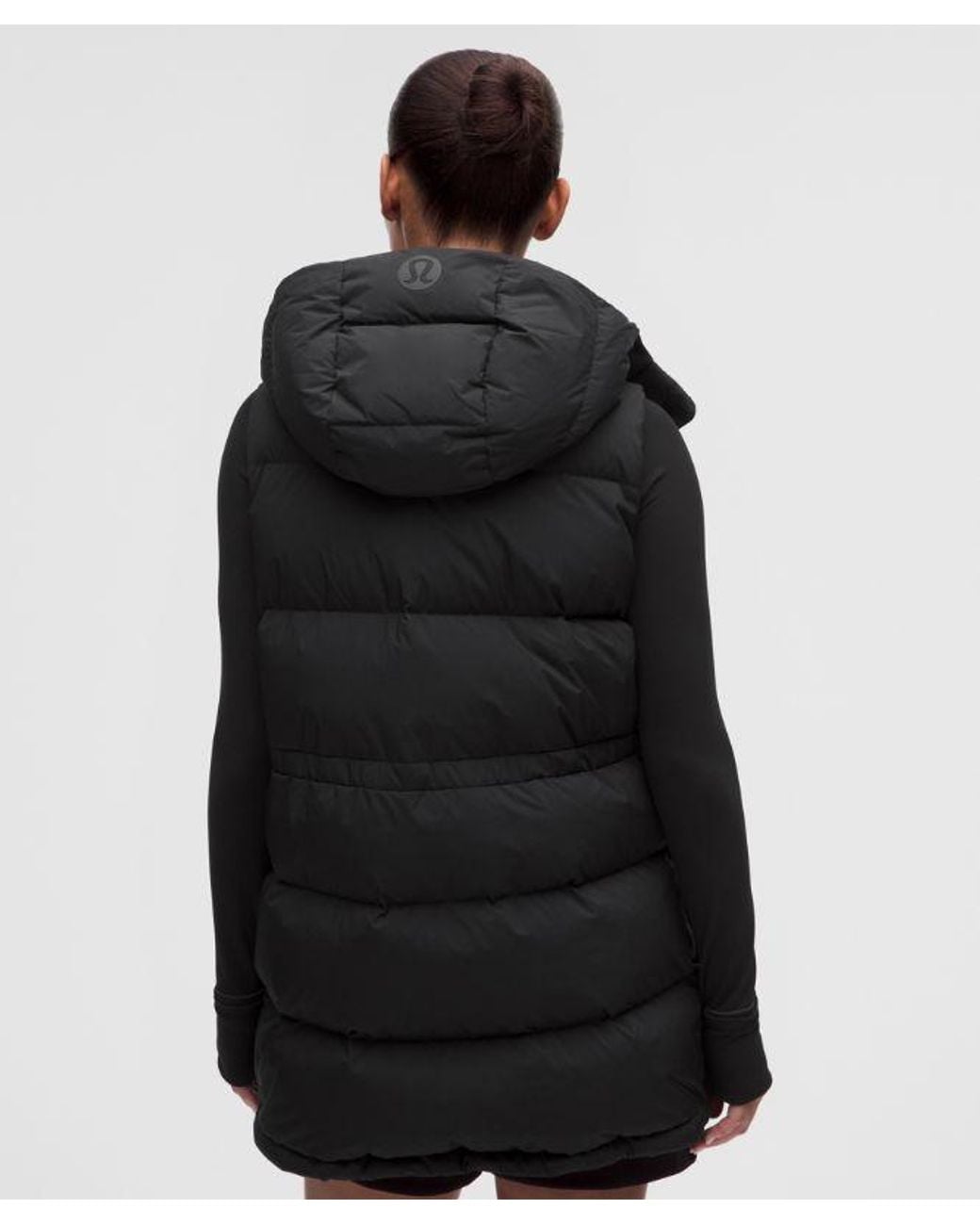 lululemon athletica Black Wunder Puff 600-Down-Fill Mid-Length Vest