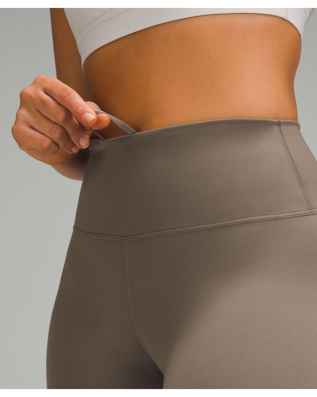 lululemon athletica Wunder Train Contour Fit High-rise Shorts - 6 - Color  Brown - Size 0 in Gray