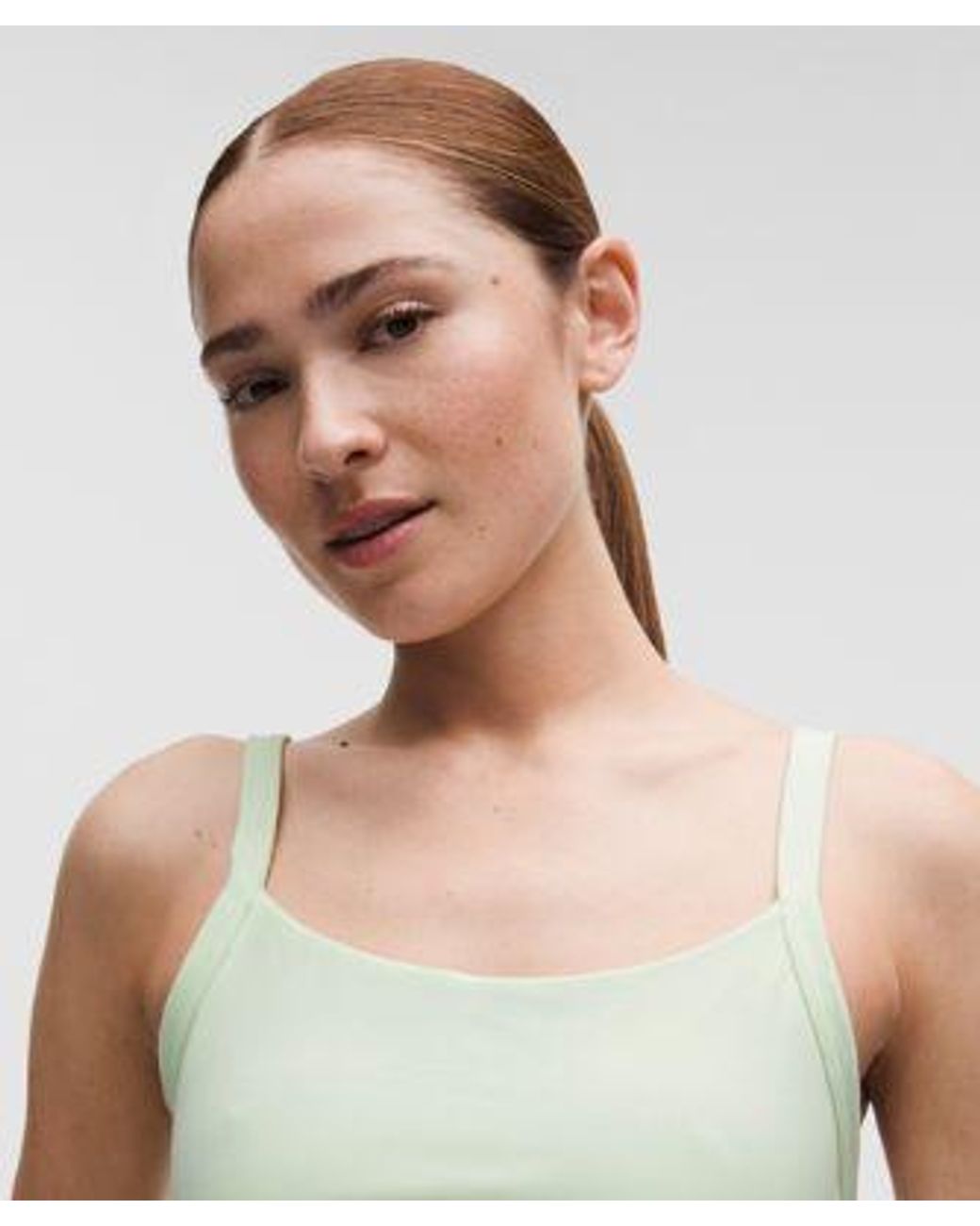 lululemon athletica Green – Straight-Strap Sports Bra Light Support, B/C Cup – /Pastel – Size Large