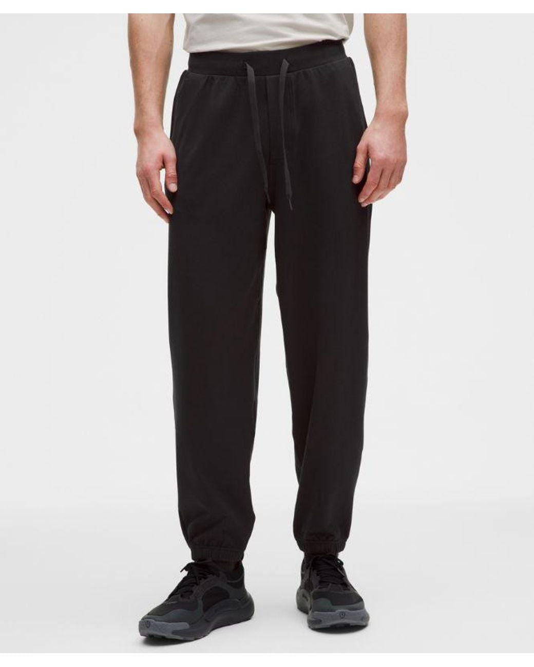 lululemon athletica Black Heavyweight Soft Jersey Relaxed-Fit Jogger for men