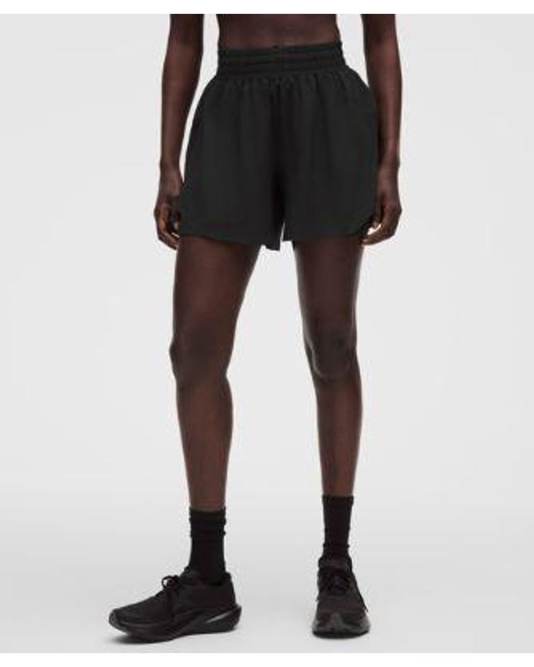 lululemon athletica Red Shake It Out High-Rise Running Short 4"