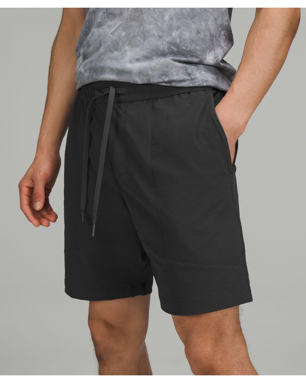 lululemon athletica Bowline Shorts 8 Ripstop in Black for Men