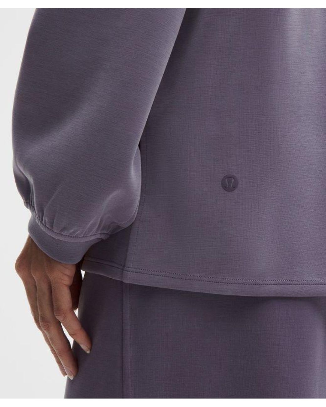 lululemon athletica Purple – Softstreme Cinch-Waist Full-Zip Jacket – – Size Small