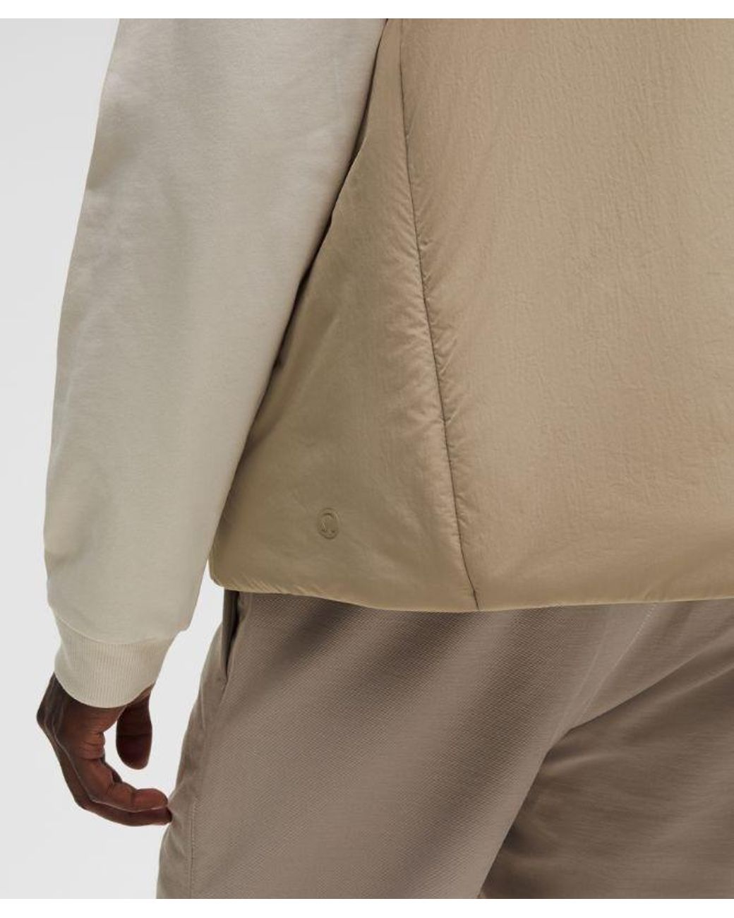 lululemon athletica Natural – Thermozen Insulated Vest – – Size Large for men